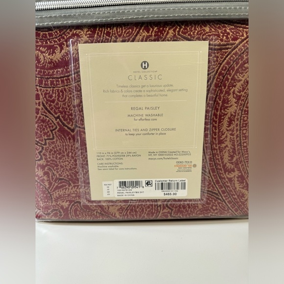 Hotel Collection Comforter Cover - Picture 3 of 3